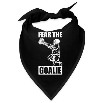 Lacrosse Torhüter - Bandana - Schwarz - Vorne