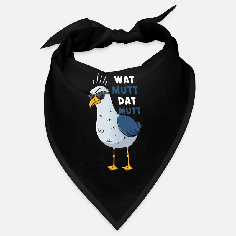 Wat Mutt dat Mutt Möwe Norddeutschland Bandana