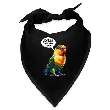Turteltäubchen Turteltauben - Bandana - Schwarz - Vorne
