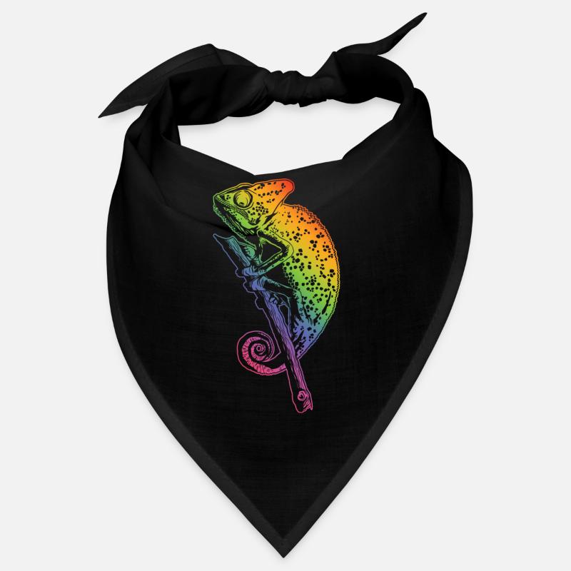 Chameleon Lizard Graphic Reptile Chameleon Lover Bandana