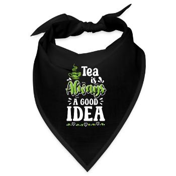 Teetasse Oma Grüner Tee - Bandana - Schwarz - Vorne