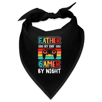 Nerd Online-Game Geek - Bandana - Schwarz - Vorne