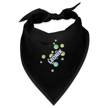 Leonik als Fachhochschule - Bandana - Schwarz - Vorne