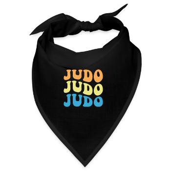 Judo - Bandana - Schwarz - Vorne