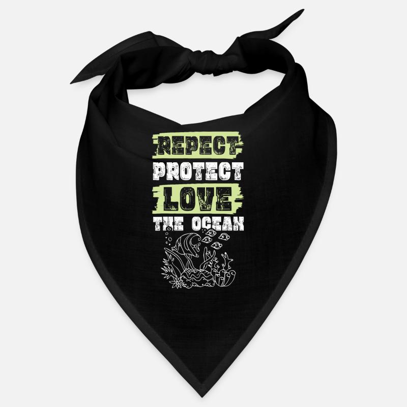 Pollution Amour Sauver l’Océan Bandana