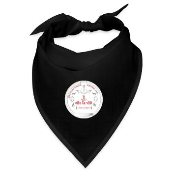 verdammtes Pissen - Bandana - Schwarz - Vorne