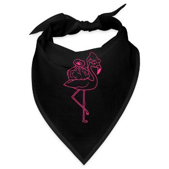 weihnachten winter geschenke sack nikolaus santa c - Bandana - Schwarz - Vorne