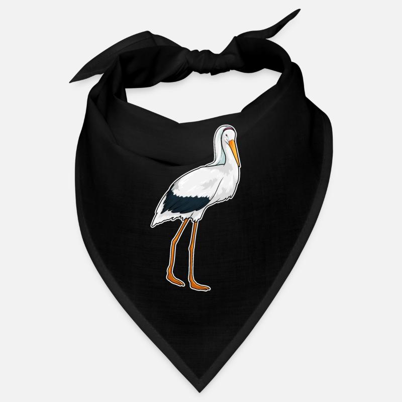 Storch Braut Schleier Hochzeit Bandana