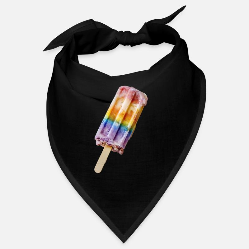 Eis am Stil Regenbogen Bandana