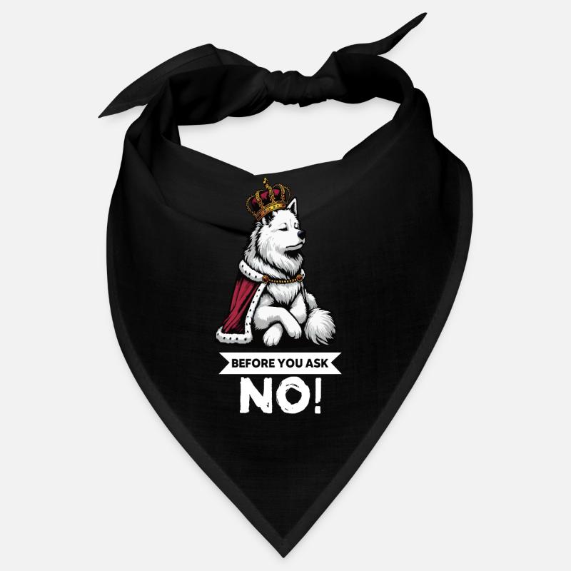 Before You Ask Weißer Schäferhund Schäferhund  Bandana