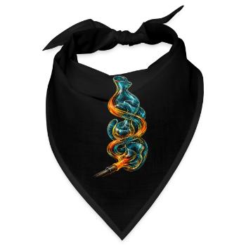 Glasbläser - Bandana - Schwarz - Vorne