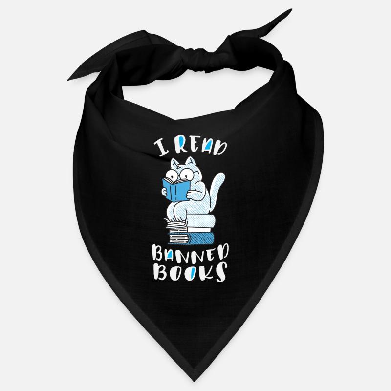 J’ai lu des livres interdits Cat Bandana