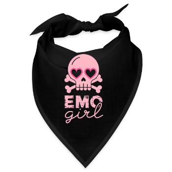 Emo Girl! - Bandana - Schwarz - Vorne