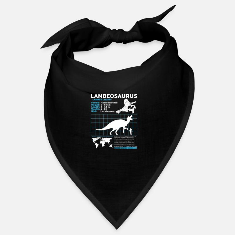 Lambeosaurus Datenblatt Fact Sheet Bandana