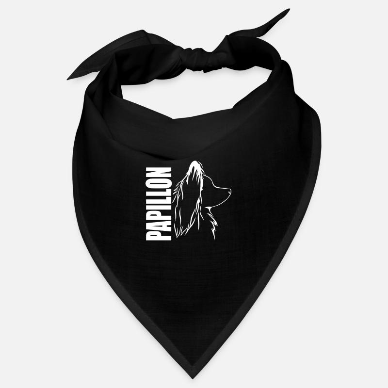 PAPILLON Profile Dogs Dog Wilsigns Bandana