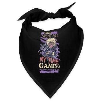 Gaming - Bandana - Schwarz - Vorne
