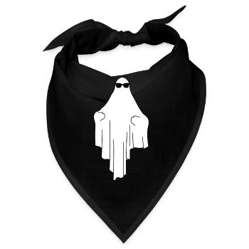 Cooler GHOST - Bandana - Schwarz - Vorne