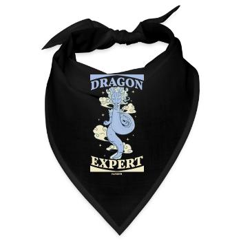 Dragon Expert - Bandana - Schwarz - Vorne
