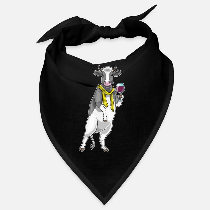 Vin rouge de vache Bandana