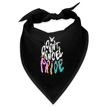 LGBTQ Herz Pride Gleichberechtigung lgbtq+ - Bandana - Schwarz - Vorne