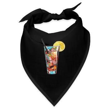 Limonade Drink - Bandana - Schwarz - Vorne