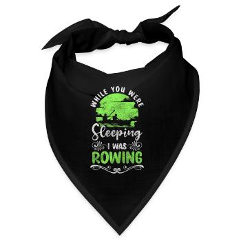 Rudergerät Steuermann Wassersport Kraft - Bandana - Schwarz - Vorne