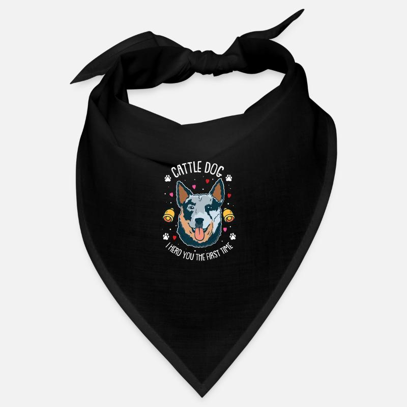 Berger Australien Chien Bouvier Drôle Bandana