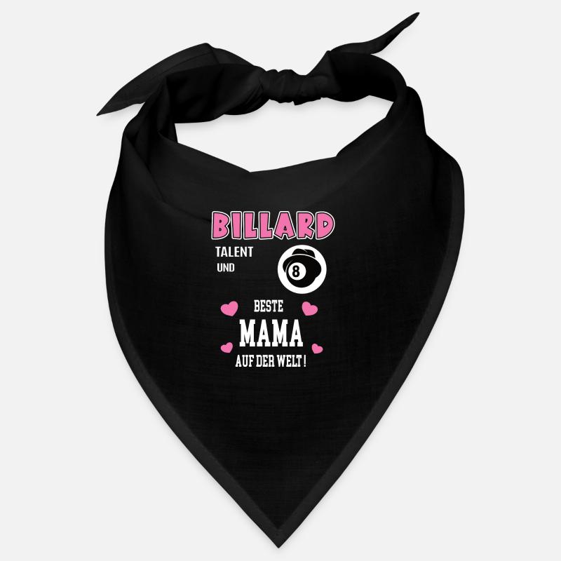 Billard Beste Mama Mutter Muttertag Geburtstag Bandana