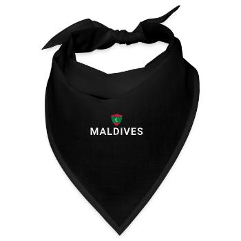 Malediven - Bandana - Schwarz - Vorne