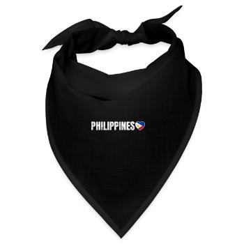 Philippinen - Bandana - Schwarz - Vorne