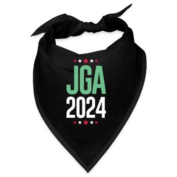 Jga 2024 Junggesellenabschied - Bandana - Schwarz - Vorne