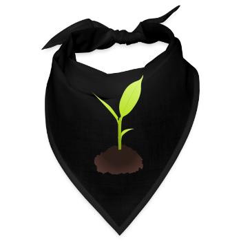 Spross Illustration - Bandana - Schwarz - Vorne