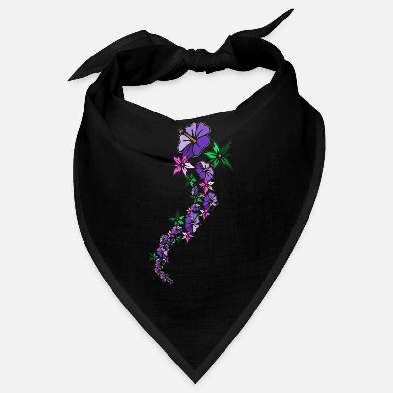 polynesien - Bandana - noir