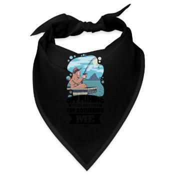 Angler - Bandana - Schwarz - Vorne