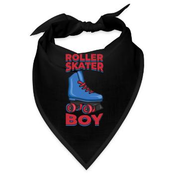Rollerskates Junge - Bandana - Schwarz - Vorne