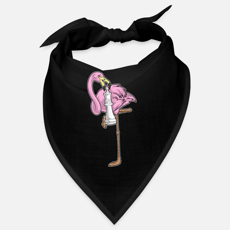 Flamingo Chess Piece King Chess Bandana