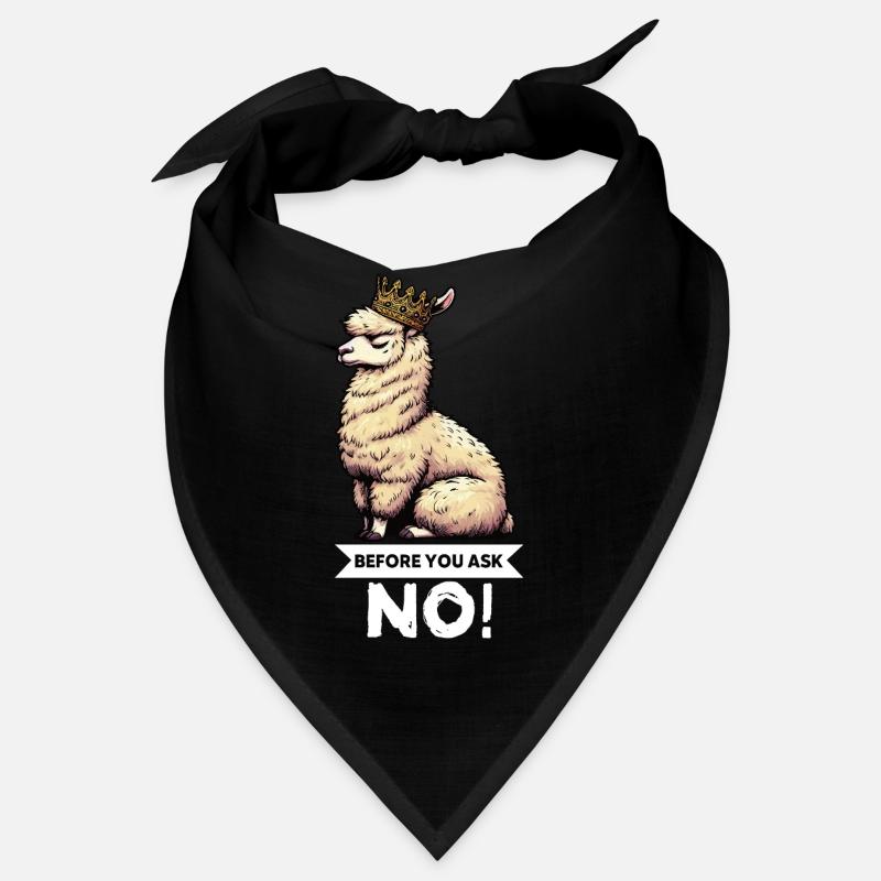 Before You Ask No Alpaca Lamas Alpaca Owner Bandana