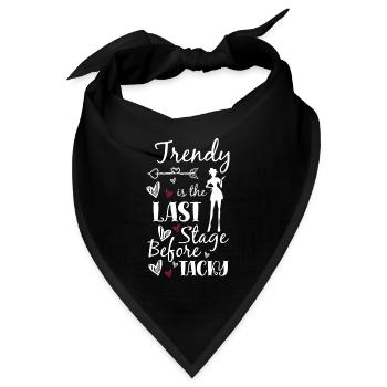 Modeliebhaber Einkaufen - Bandana - Schwarz - Vorne