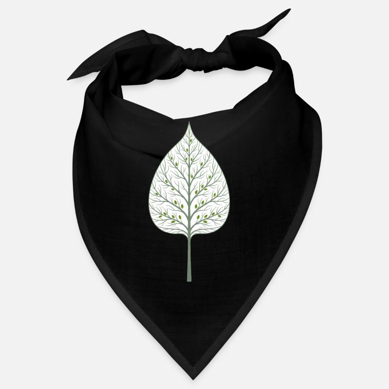 Arbre caché dans la feuille Bandana