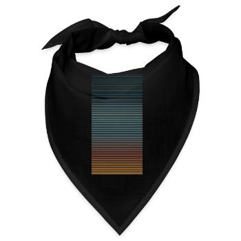 ATMOSPHERE - Bandana - Schwarz - Vorne