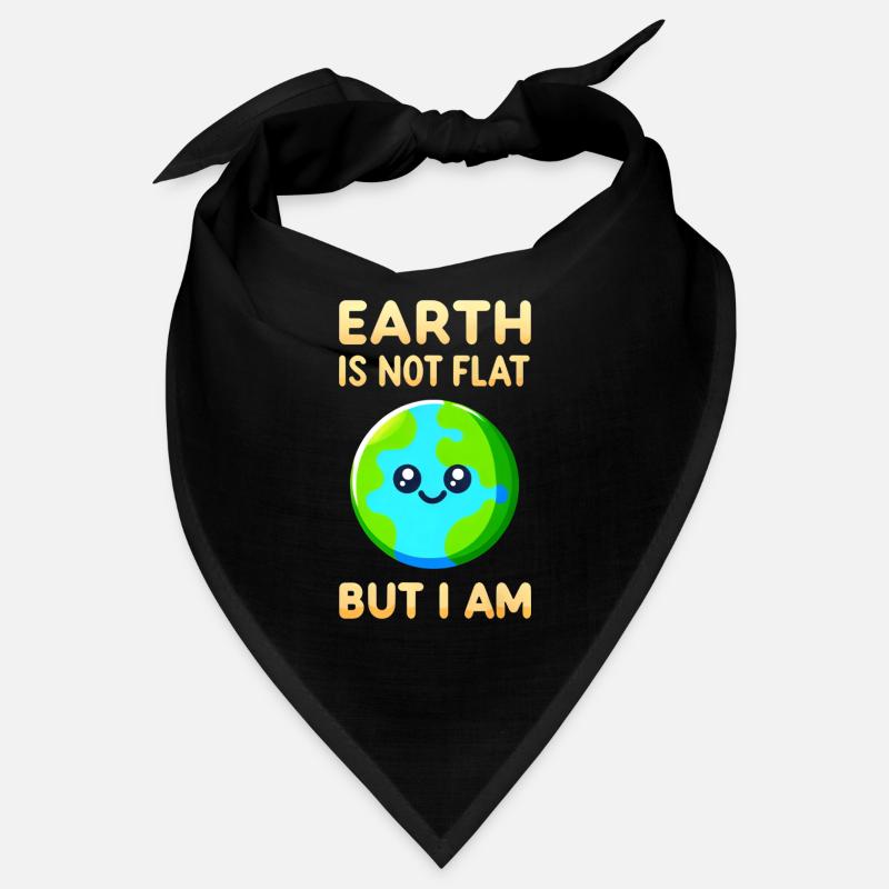 Satire de la Terre plate et blagues plates Bandana