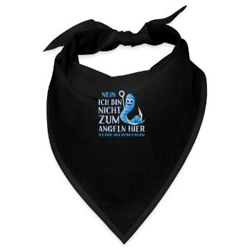 Angler - Bandana - Schwarz - Vorne