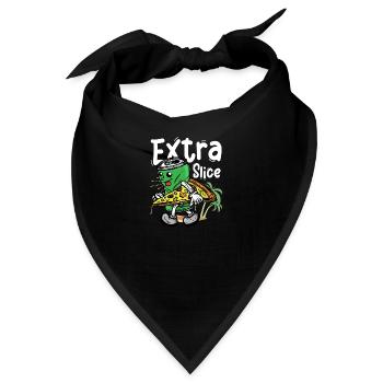 Extra slice - Bandana - Schwarz - Vorne