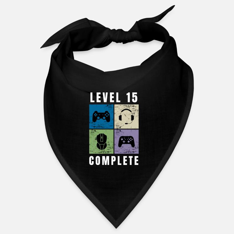 Level 15 Complete Gaming Gift Bandana