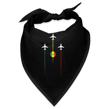 Senegal Airlines - Bandana - Schwarz - Vorne