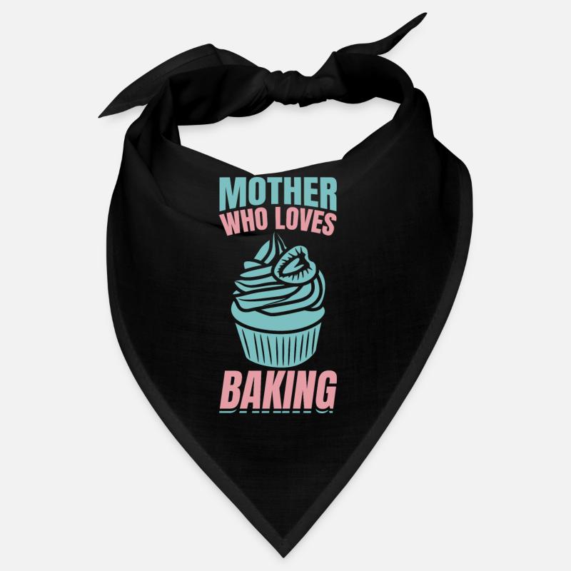 Mutter, die das Backen liebt Bandana