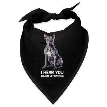 Cane Corso - Bandana - Schwarz - Vorne