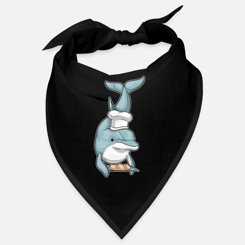 Delfin Bäcker Brot Backen Bandana