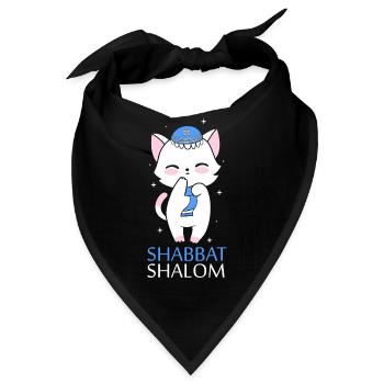 Chanukkah Hanukah Hanukkah - Bandana - Schwarz - Vorne