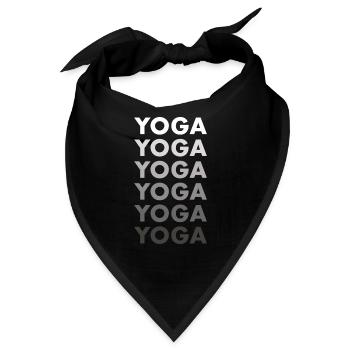 Yogi Yoga - Bandana - Schwarz - Vorne